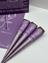 Image 1 of 3x Henna Cones