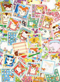 Image 1 of hamtaro stickers