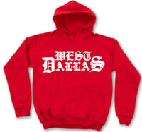 WEST DALLAS HOODIE (RED/WHT) 