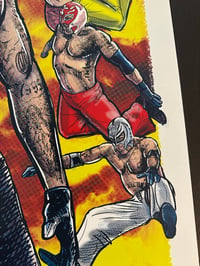 Image 4 of HIGH FLYING REY Art Print