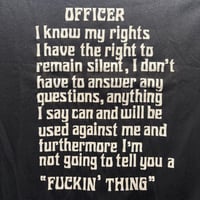 Image 1 of I Know My Rights Shirt