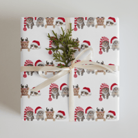 Image 2 of Wrapping paper sheets (Christmas kitten's)
