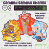 Candied Bandits - Deep Cut Frosted Colored Acrylic Charms