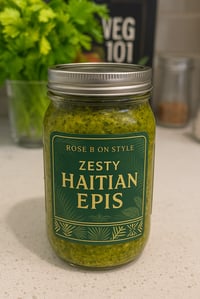 Zesty Haitian Epis – Authentic Haitian Marinade