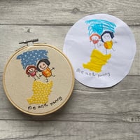 Image 4 of Child’s drawing keepsake hoop 