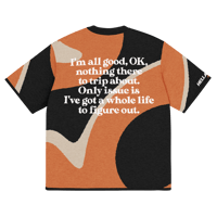 Image 8 of Life - Orange/Sand/Black - Knitted Shirt