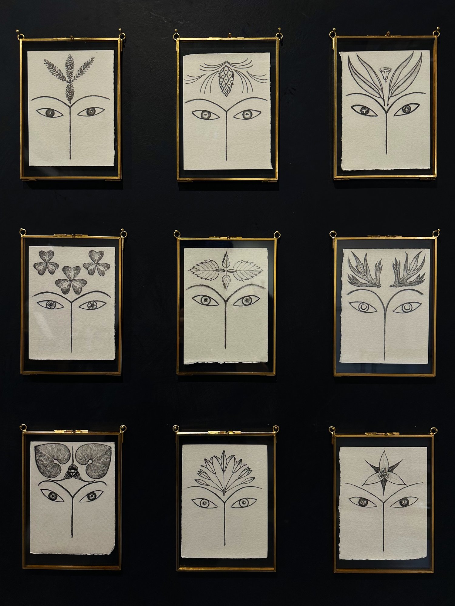 Image of Sensual World drawings :Redwood, Sorrel, Ginger