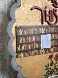 Image 5 of Personalized Book Tracker Sign 