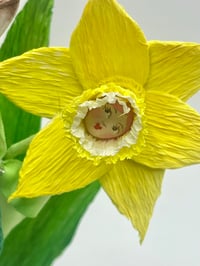 Image 3 of Easter bunny, miniature art doll sculpture