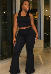 Image 1 of Ribbed Tank Top Set