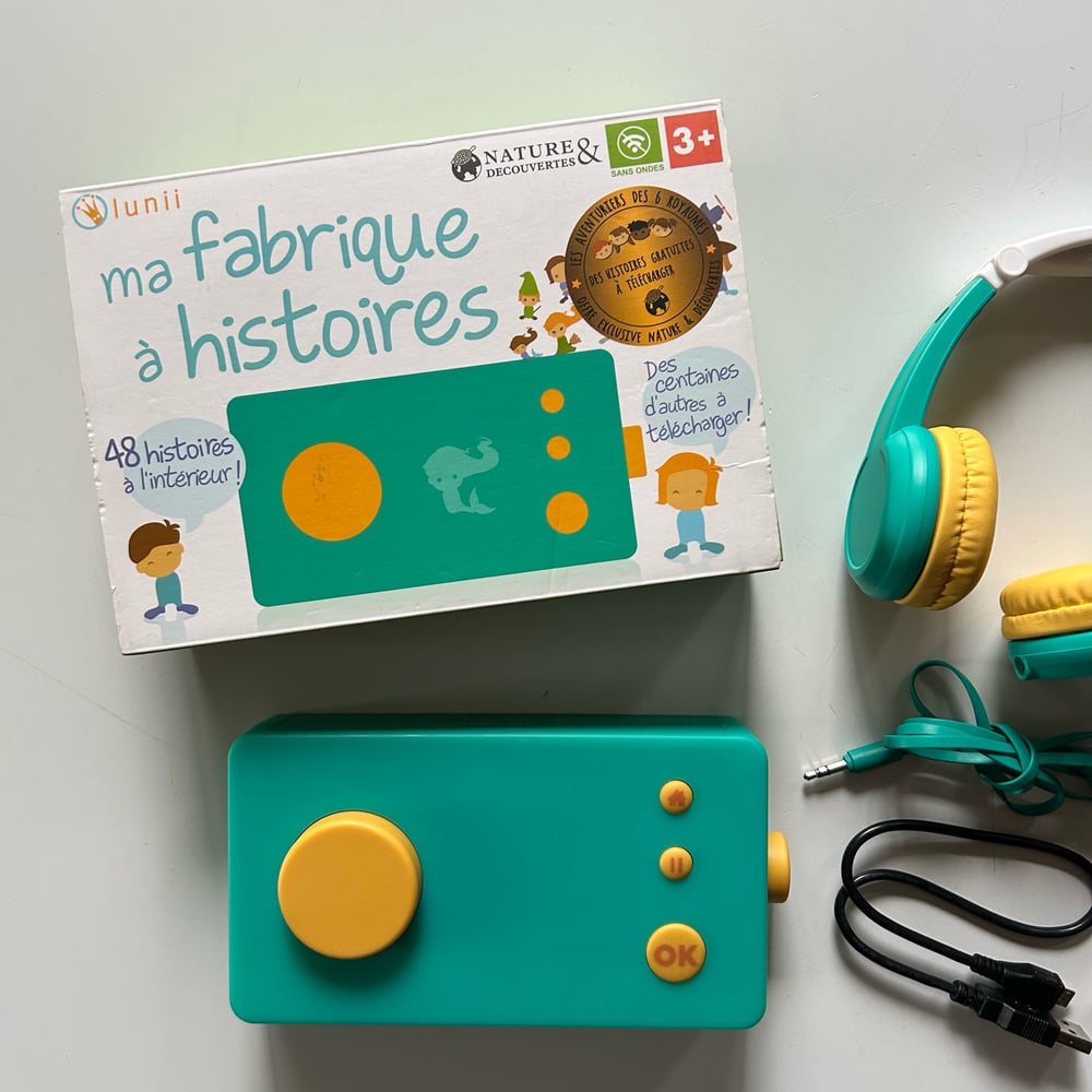 Image of LUNII BOITE A HISTOIRES + CASQUE