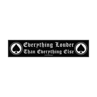 Motörhead - Everything Louder Strip patch