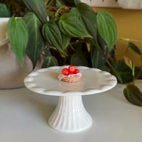 Image 1 of Handwoven Miniature Basket Plate