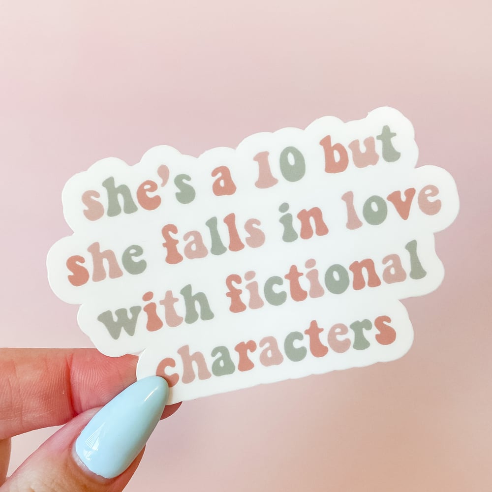 Image of Shes A 10 But... Sticker
