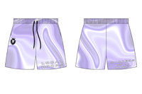 LocalHoops Purple Chrome Shorts