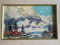Image 3 of Oil Landscape Miniature
