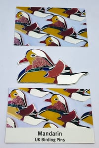 Image 2 of Mandarin - Large Design - Pin Badge/Brooch/Magnet