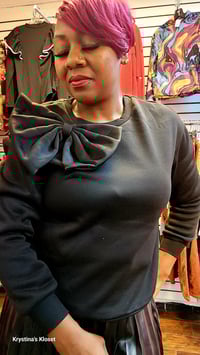Image 1 of Bowtie ( Black ) Sweater 