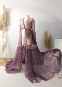 Image 2 of Tulle dress for photoshoot | Melissa | size S-M-L | purple
