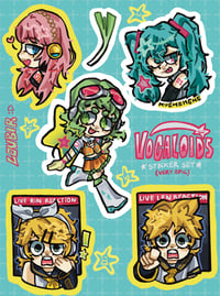 Image 2 of VOCALOIDS STICKER SET (SALE!!!)