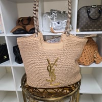 Image 2 of SUMMER WEAVED ☀️ TOTE 