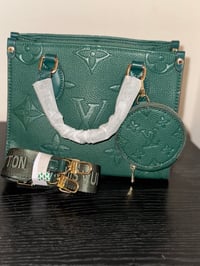 Image 2 of Money Green LV Mono Mini 