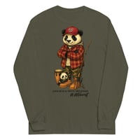 Image 2 of GOGO BEAR "CAMO" Men’s Long Sleeve Shirt (see color options)