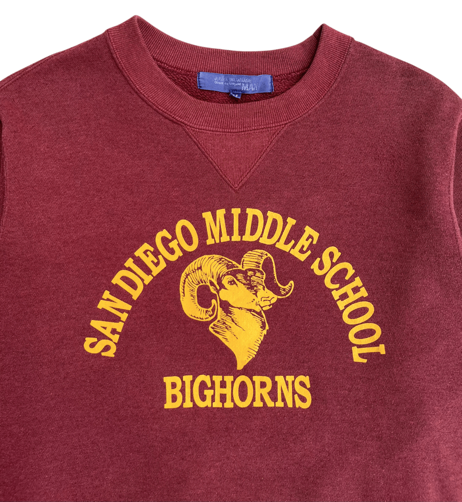 02 Junya Watanabe Bighorns Crewneck - M | neverlandsupply 02 Junya Watanabe Bighorns Crewneck - M | neverlandsupply