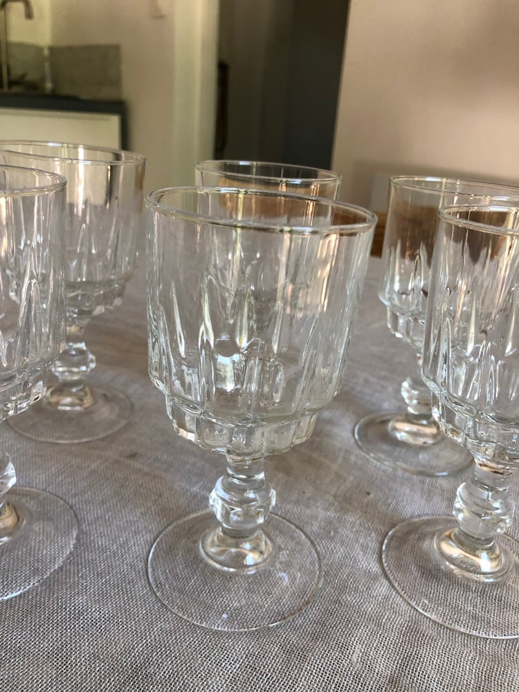 Image of Verres à pied 