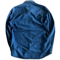 Image 2 of LEVI’S DENIM SHIRT ORANGE TAB 1980 OG (L)