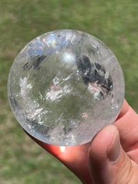 Image 10 of Clear Quartz Sphere #2538