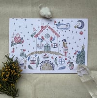 Image 1 of Carte de voeux *Maison pour Noël*