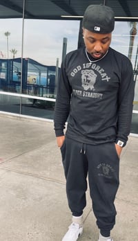 Image 3 of GIGPS 2PC BLACK “RUN AROUND SUIT”