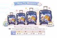 Image 2 of Exclusive Pink Park Dreams | Large suitcase cover