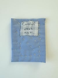 Image 2 of Carolyn - teeny tiny art quilt