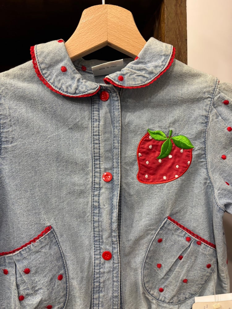Image of giacca jeans Fragola 