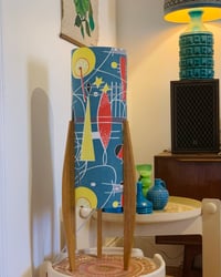 Image 1 of Atomic rocket table lamp by Vintage Groove 