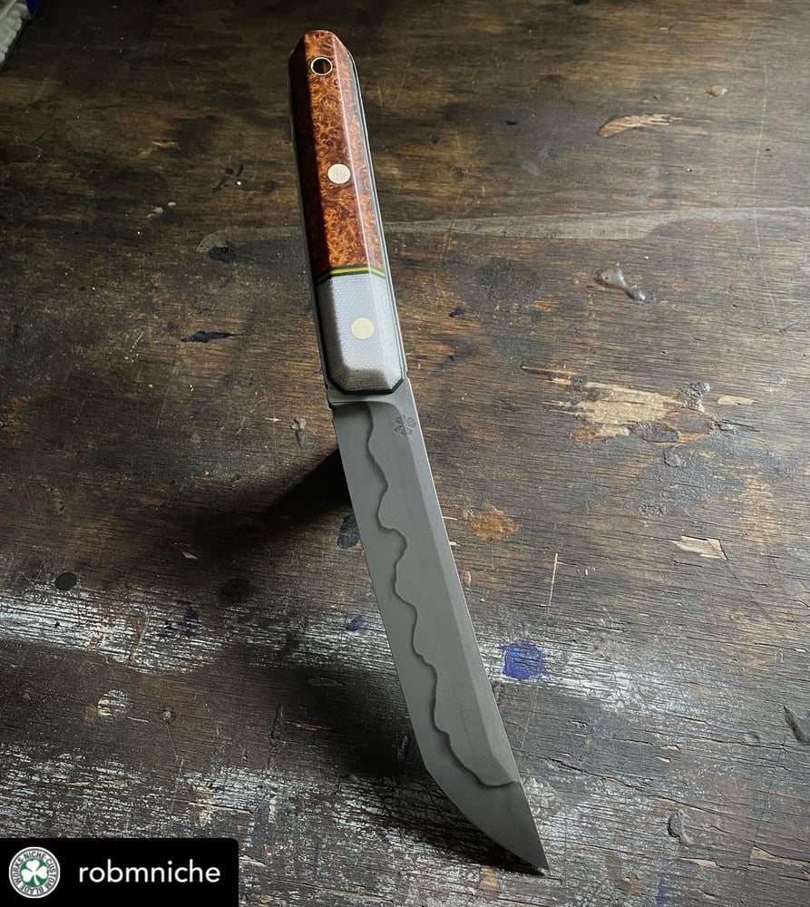 Image of 4” WBM Tanto Skull Sticker