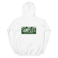 Image 4 of License Plate Front & Back Print Hoodie-6 COLORS AVAILABLE