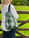 Upcycled Wool shoulder bag