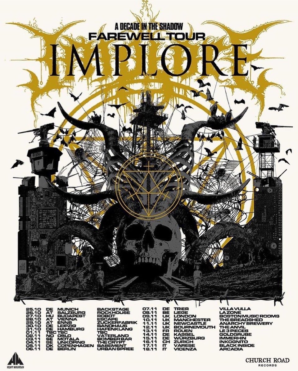 Implore - A Decade In The Shadows BOR025