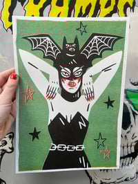 Image 4 of VAMPIRE MASTER A4 RISOGRAPH PRINT