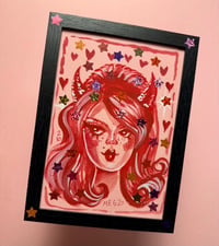 Image 1 of The devil wears glitter starz FRAMED  (original)