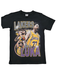 Image 1 of LAKERS LUKA #77 GRAPHIC T-SHIRT