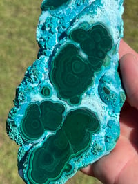 Image 2 of Malachite & Chrysocolla Polished Slab | Congo #2999