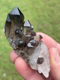 Image 3 of Smoky Quartz Points #1383