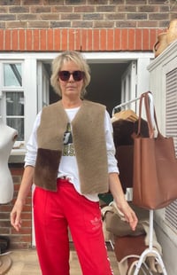 Image 9 of Sheepskin Waistcoat - 6
