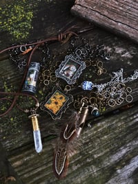 Image 2 of OOAK Hand Painted Necklace