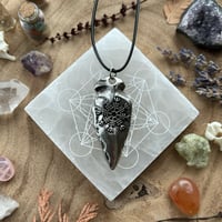 Image 2 of Helm Of Awe Arrow Head Necklace