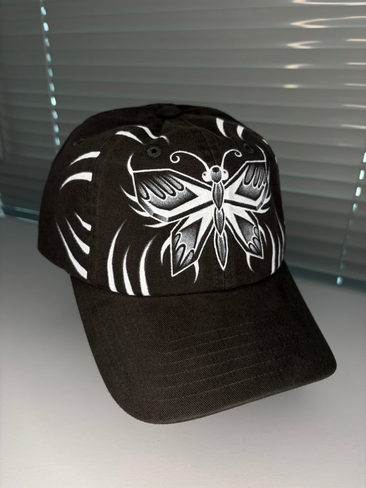 Image of Mariposilla - Hand painted hat